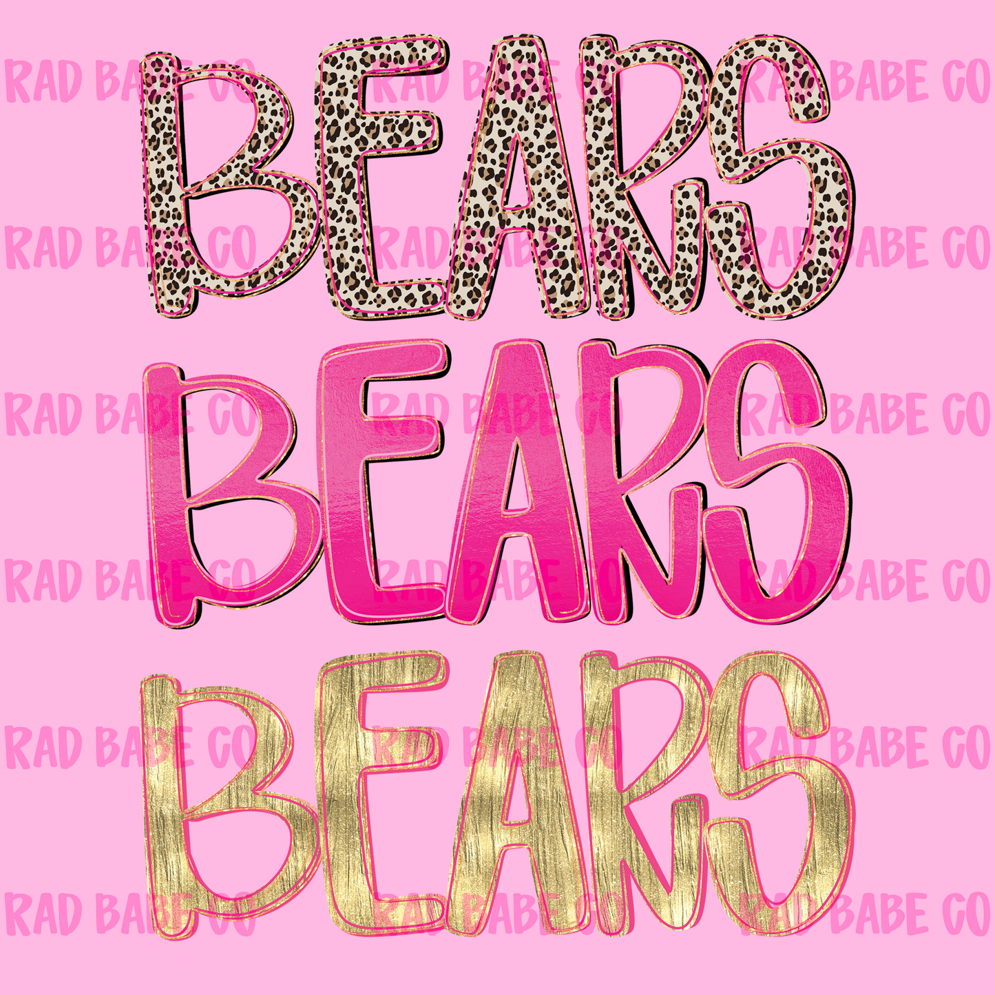 pretty pink bears png