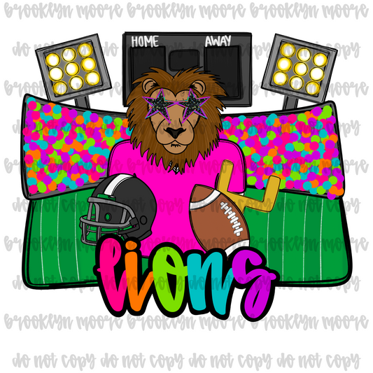 football stadium lions png