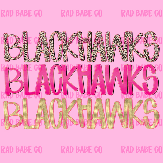 pretty pink blackhawks png