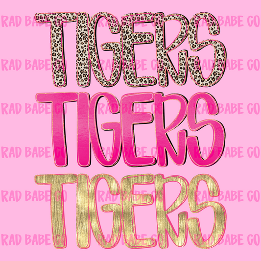 pretty pink tigers png