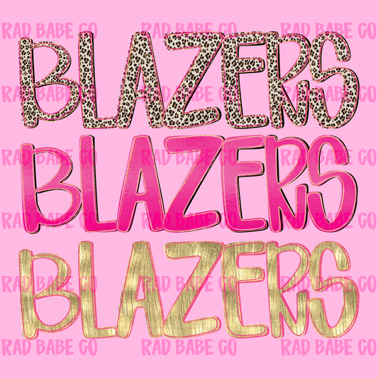 pretty pink blazers png