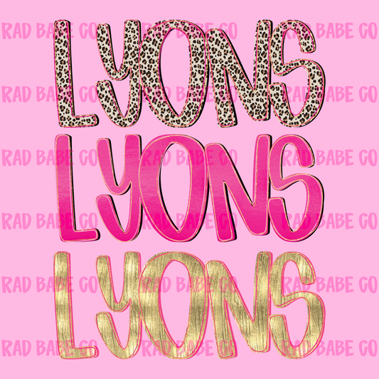 pretty pink lyons png
