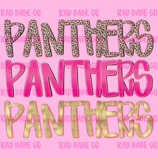 pretty pink panthers png