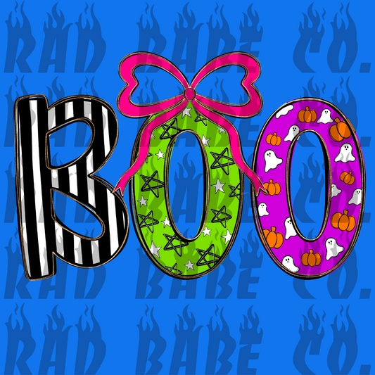 boo png (with & without bow)