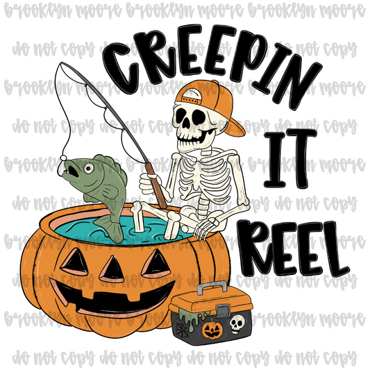 creepin it reel PNG