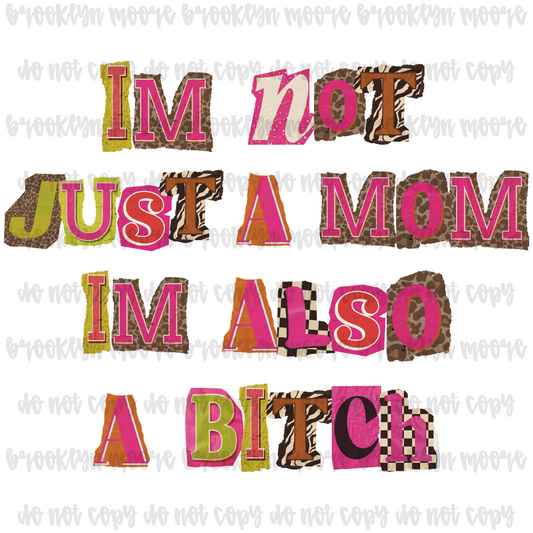 not just a mom PNG