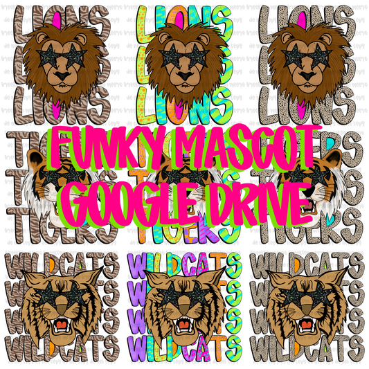 funky mascot google drive